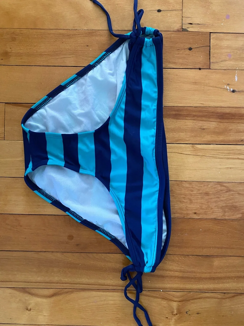 Striped Maternity 3-Piece Swim Set
